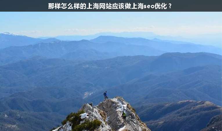 那樣怎么樣的上海網(wǎng)站應(yīng)該做上海seo優(yōu)化？