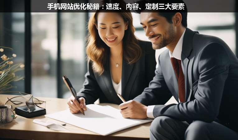 手機(jī)網(wǎng)站優(yōu)化秘籍：速度、內(nèi)容、定制三大要素