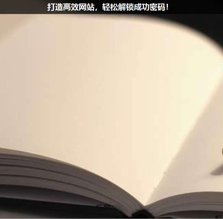 打造高效網(wǎng)站,輕松解鎖成功密碼!
