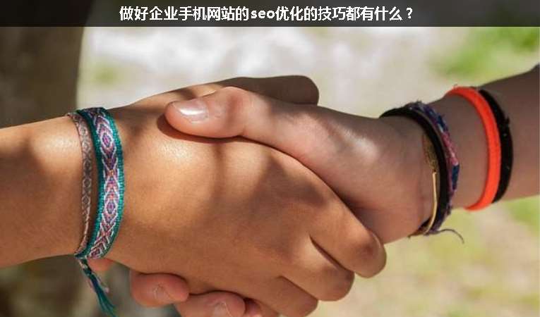 做好企業(yè)手機(jī)網(wǎng)站的seo優(yōu)化的技巧都有什么？