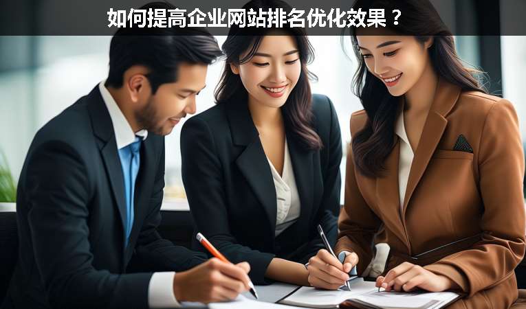 如何提高企業(yè)網(wǎng)站排名優(yōu)化效果？